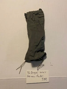 Pantalones alemanes G I Joe Segunda Guerra Mundial dragón escala 1:6 accesorios de equipo suelto - Imagen 1 de 1