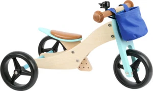 SMALL FOOT 11610 Laufrad-Trike 2 in 1 Türkis - Bild 1 von 1