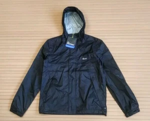 Penfield Rifton Full Zip Ripstop Jacket Mens Small Retro Black Windbreaker New - Picture 1 of 9