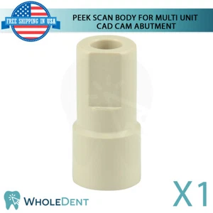Scan Body Post CAD/CAM für Multi Unit System Abut ment PEEK Dental Library - Bild 1 von 4