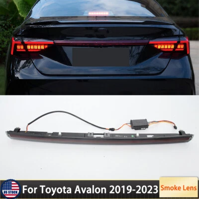 For 2019-2023 Toyota Avalon Tail Light Smoked LED Rear Trunk Brake Lamp Foto 1 de 4