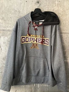 Herren Minnesota Gophers Pullover Kapuzenpullover Gr. XL grau sportlich - Bild 1 von 6