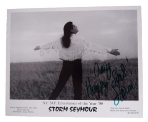 Storm Seymour, Autographed Hand Signed 8x10 Photo Country Music Personalized Amy - Picture 1 of 3