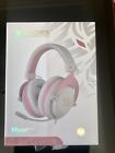 [Angel Edition] SADES MPOWER 3.5mm Gaming Headset, Over-Ear Headphones PINK