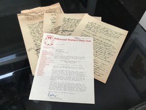 Delores Taylor Actress from Billy Jack Original Handwritten Speech 4 Pages