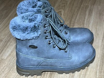 Lugz Empire HI Piel GEMPHFD-0426 Mujer Talla 5 Gris Informal Vestido Botas de Invierno Foto 1 de 4