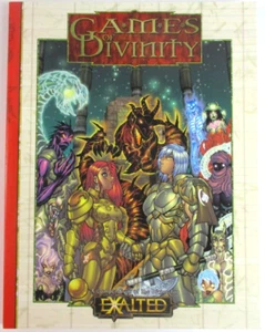 Exalted: GAMES OF DIVINITY Roleplaying Book UNUSED!! - Picture 1 of 2