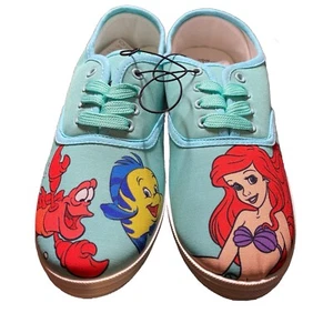 Disney’s The Little Mermaid Shoes Women’s Size 8 Ariel Flounder Sebastian - Picture 1 of 8