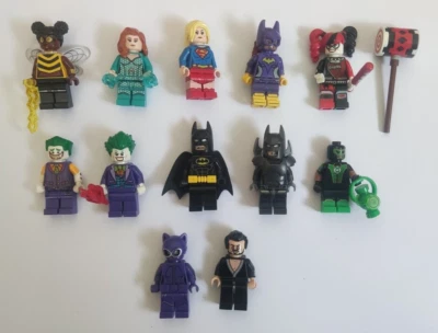 Lego DC Super Heroes - Lot Minifigures Original Batman Superman Justice League - Immagine 1 di 4