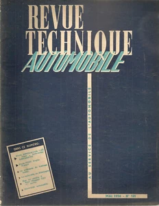 REVUE TECHNIQUE AUTOMOBILE 121 1956 SIMCA ARONDE 1300 FLASH FORD ANGLIA PREFEC - Bild 1 von 5
