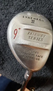 40.75 IN SYNCHROIN II 28 DEG 9 + SHALLOW FACE FAIRWAY WOOD GOLF CLUB EXCELL 1124 - Picture 1 of 5