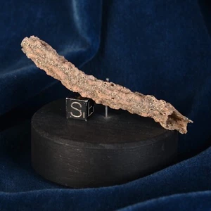 Fulgurit 8,3 CM Lechateliérite 3,16 G Impact Foudre -stein Foudre - Picture 1 of 9