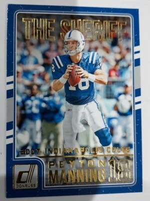 2016 Donruss Peyton Manning The Sheriff Tribute Peyton Manning #10 Colts Broncos - Image 1 of 4