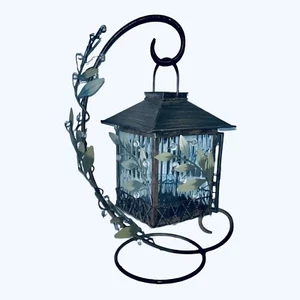 Lanterna vintage PartyLite votiva Tealight giardino Lites #P8927 - Foto 1 di 6