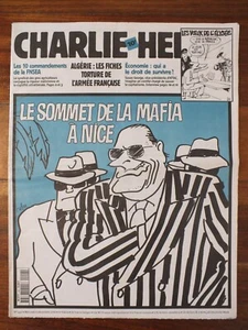 Charlie Hebdo N°442 décembre 2000 - Couverture Cabu, Chirac Nice - Imagen 1 de 2