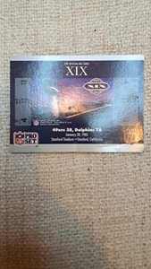 1990 Pro Set Super Bowl XIX #19 49ers vs Dolphins 1985 NFL Trading Card - Picture 1 of 3