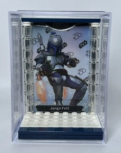 Minifigure Display Case For Lego Star Wars Jango Fett NO MINIFIG INCLUDED - Picture 1 of 4