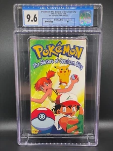 Pokemon Vol. 3 The Sisters Of Cerulean City Graded VHS Tape CGC 9.6 Seal A+ - Picture 1 of 2