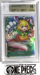 BGS 10 One Piece OP08-023 SR Carrot - English - Two Legends - Graded - TCG - Picture 1 of 1