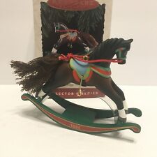 1994 Hallmark Rocking Horse Brown Pony Keepsake Series Ornament #14