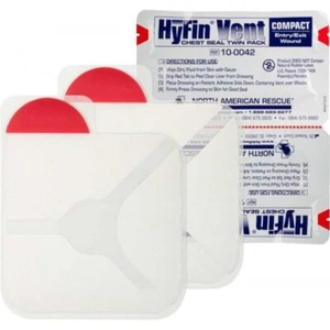 NAR - Sello de pecho compacto HyFin Vent | Paquete doble - Imagen 1 de 1