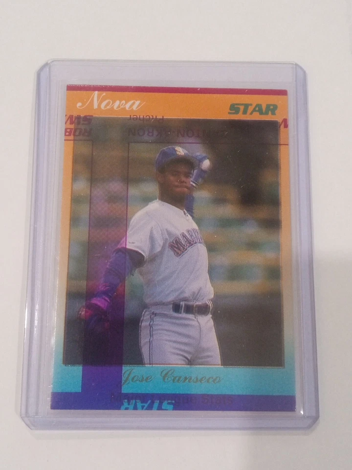 Tarjeta de novato Star Company Ken Griffey Jr 1989 mal impresa 1/1 casi como nueva como nueva Foto 1 de 4