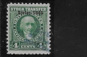 US Scott RD211, Revenue, Stock Transfer, 4 Cent, Series of 1946, Used, NG, F/VF - Picture 1 of 1