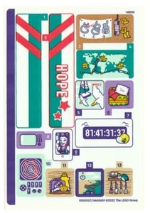 LEGO STICKER SHEET 41716 STEPHANIE'S SAILING ADVENTURE from set New & Genuine - Picture 1 of 1
