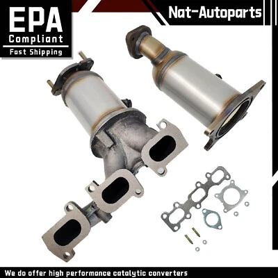 High Flow Catalytic Converter For  Ford Edge 2011-2014 / Ford Explorer 2011-2012 - Image 1 of 4