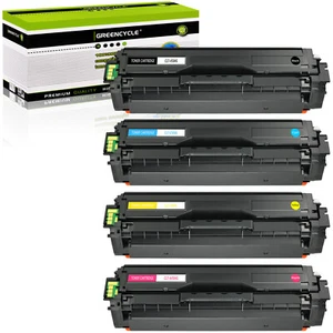 4PK CLT-504S Color Toner Fits for Samsung 504 Xpress CLP-475 CLP-475NW CLX-4170 - Picture 1 of 12