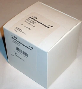 NUEVO Caja de 50 conectores de tubería recta 5 en 1 CARDINAL HEALTH MEDI-VAC CAT 350A - Imagen 1 de 5