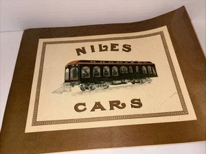 1982 Niles Cars Railroad Train Car Book Streetcars Interurbans Catalog - Picture 1 of 18