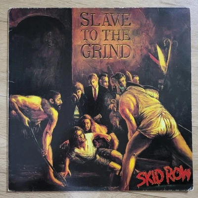 [EX] Skid Row - Slave To The Grind (1991 Korea 1ST LP Vinyl) - Image 1 of 4
