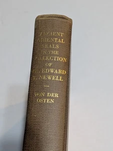 Ancient Oriental Seals Edward T. Newell 1934 Illustrated University Chicago - Bild 1 von 14