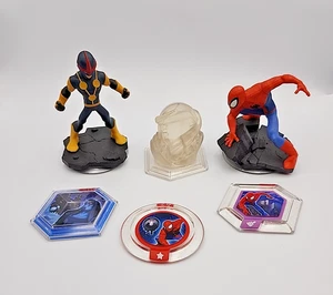Disney Infinity Marvel 2.0 Edition Spider Man Nova Frosted Crystal 3 Power Disc - Bild 1 von 15