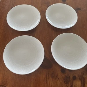 Set 4 Piattini Rosenthal China Romance Bianchi 6” Germany Studio Line 1979-1980 Nuovi - Foto 1 di 8