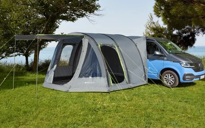 Berger aufblasbares Busvorzelt Touring Air mit festem Boden und freistehend - Bild 1 von 4