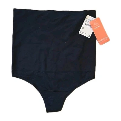 Tanga moldeadora sin costuras negra talla pequeña/mediana Yummie Heather Thompson para mujer Foto 1 de 4