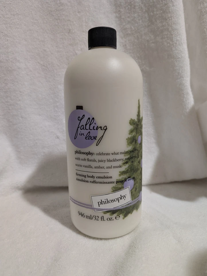 Emulsión corporal reafirmante Philosophy Falling in Love 32 oz sellada - Imagen 1 de 1