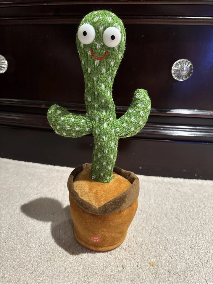 1 pieza-Juguetes de cactus parlantes para bebés niños y niñas, grabación de imitación de canto Foto 1 de 1