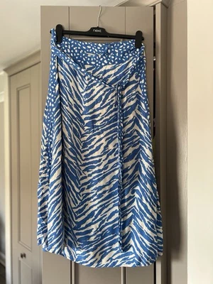 Joules Size 10 Women’s Blue Maxi Midi Skirt - Image 1 of 4