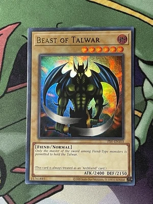 Beast of Talwar PSV-EN103 Pharaoh's Servant 25th Anniversary Edition Yugioh - Image 1 of 2