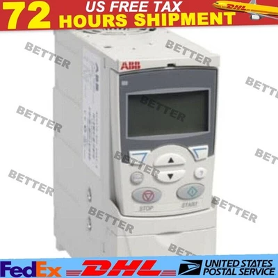 New In Box ABB1pc frequency converter 3PH 3KW ABB ACS310-03E-08A0-4 - Image 1 of 4