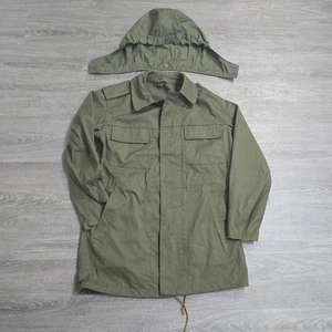 Original Czech Military M85 Parka Baumwolle Feldjacke OD grün mit Kapuze Gr. 2XL 48L - Bild 1 von 20