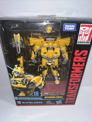 Transformers Studio Series Bumblebee Movie Bumblebee Deluxe Class 18 - Image 1 of 4