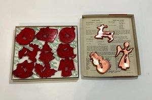 Vintage Educational Products, rote Ausstechformen im Originalkarton + Extras - Bild 1 von 6