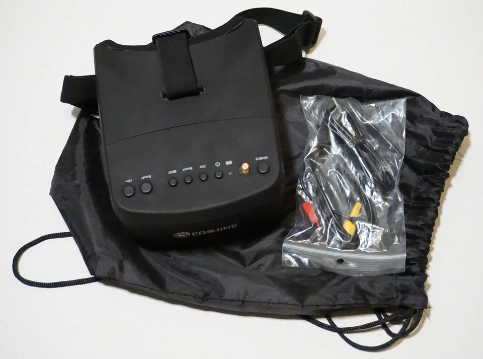 Eachine EV800 5.8 GHz 5" Inches 800×480 FPV Goggles Brille AV Analog Video - Bild 1 von 4