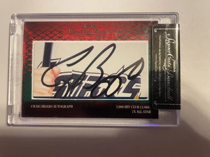 2018 Tristar Signa Cut Craig Biggio Autographs Houston Astros #4/5 SSP Hot!!! - Picture 1 of 2