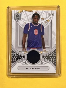 OG ANUNOBY 2023-24 Topps Royalty Game-Worn Jersey Relic Card # 57/99 KNICKS - Picture 1 of 2