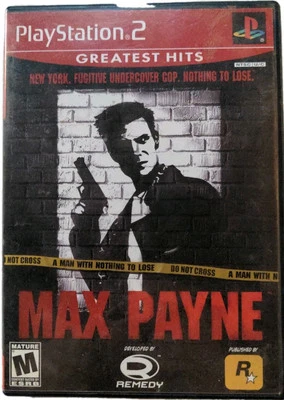 Max Payne [1, Original, Greatest Hits] (PlayStation 2, 2002) PS2 Game Complete - Image 1 of 2